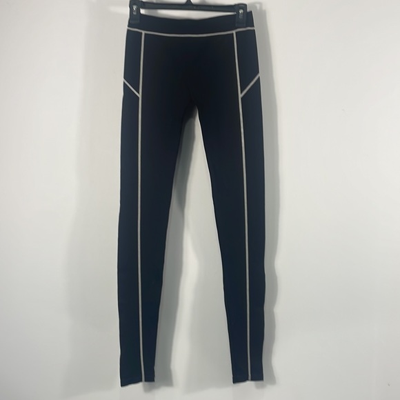 Gianni Binni Small Black & White, Stripped Leggings - Picture 8 of 8